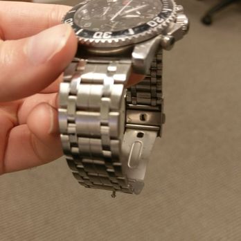 Watch Repair - Two tone stainless steel clip band - Watch Repair Near Me - New York, New York