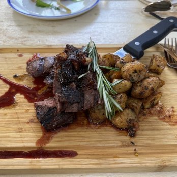 Call Me Gaby - Hanger Steak with Roasted Potatoes Medium Rare - Italian Near Me - Miami Beach, Florida Call Me Gaby - Hanger Steak with Roasted Potatoes Medium Rare - Italian Near Me - Miami Beach, Florida