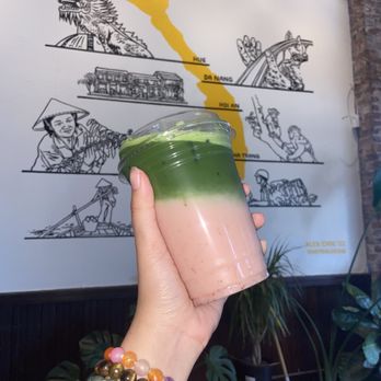 Portland Ca Phe - Iced Strawberry Matcha - Coffee & Tea Near Me - Portland, Oregon Portland Ca Phe - Iced Strawberry Matcha - Coffee & Tea Near Me - Portland, Oregon