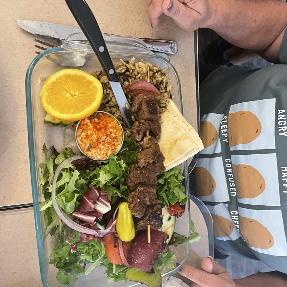 Olive Branch - Beef Kabob - Mediterranean Near Me - Birmingham, Alabama