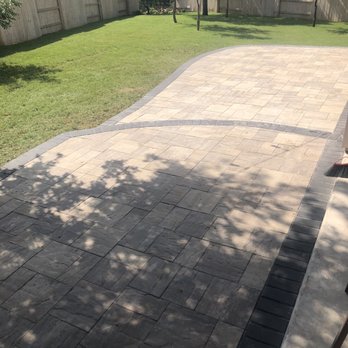 Blue Agave Landscapes - Extended paver patio - Landscaping Near Me - Hutto, Texas