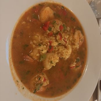 Peña Blanca - Rice stew with fried plantains- with shrimp, cold and lame - Desserts Near Me - Aguadilla Pueblo, Puerto Rico