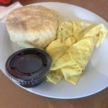 Maple Street Biscuit - Alamo Ranch - Well served egg and biscuit kid portion. - Breakfast & Brunch Near Me - San Antonio, Texas Maple Street Biscuit - Alamo Ranch - Well served egg and biscuit kid portion. - Breakfast & Brunch Near Me - San Antonio, Texas
