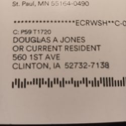 US Post Office - Not my fucking address