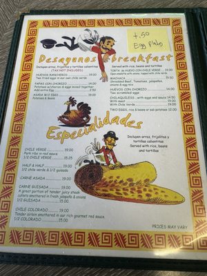 Menu photo 5 Arizona Cafe Bakersfield, CA