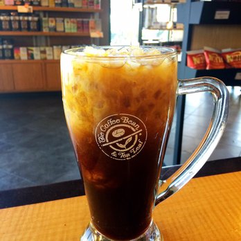 The Coffee Bean & Tea Leaf - Pumpkin Cold Brew Almond Milk Latte. - Coffee & Tea Near Me - Costa Mesa, California The Coffee Bean & Tea Leaf - Pumpkin Cold Brew Almond Milk Latte. - Coffee & Tea Near Me - Costa Mesa, California