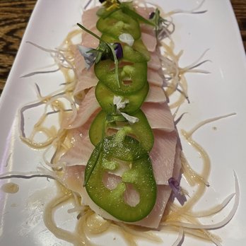 Mizuki Asian Bistro - Yellowtail w. Jalapeno in Ponzu Sauce - Asian Fusion Near Me - Pennington, New Jersey Mizuki Asian Bistro - Yellowtail w. Jalapeno in Ponzu Sauce - Asian Fusion Near Me - Pennington, New Jersey