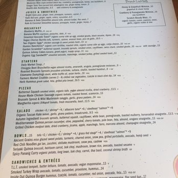 True Food Kitchen - Menu!! - Vegetarian Near Me - Pasadena, California True Food Kitchen - Menu!! - Vegetarian Near Me - Pasadena, California