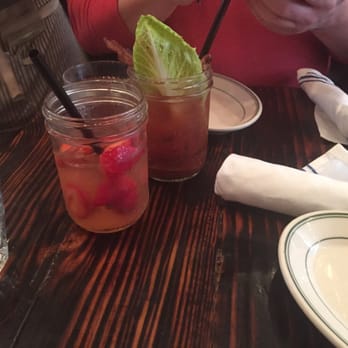 Jacob's Pickles - BLT Bloody Mary, and Jam Juice cocktails.  Both are awesome! - Comfort Food Near Me - New York, New York
