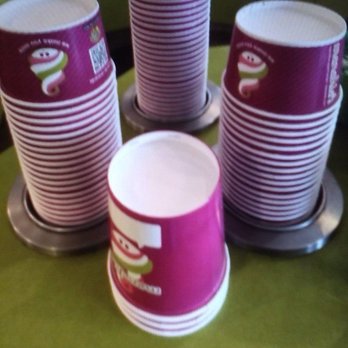 Menchie's - Sherman Oaks - Different sizes of their cups. Cute :) - Ice Cream & Frozen Yogurt Near Me - Sherman Oaks, California Menchie's - Sherman Oaks - Different sizes of their cups. Cute :) - Ice Cream & Frozen Yogurt Near Me - Sherman Oaks, California