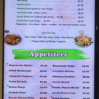 Nostra Pizza II - a menu for salads and appetizers - Pizza Near Me - Kernersville, North Carolina Nostra Pizza II - a menu for salads and appetizers - Pizza Near Me - Kernersville, North Carolina