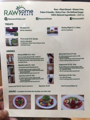 Menu photo 4 Rawsome Treats New York, NY Menu photo 4 Rawsome Treats New York, NY