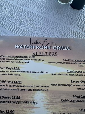 Menu photo 1 Lake Eustis Waterfront Grille Eustis, FL