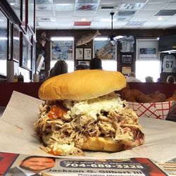 Kyle Fletcher's BBQ & Catering - Chopped BBQ sandwich