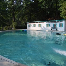 Capon Springs & Farms - The pool and changing room building