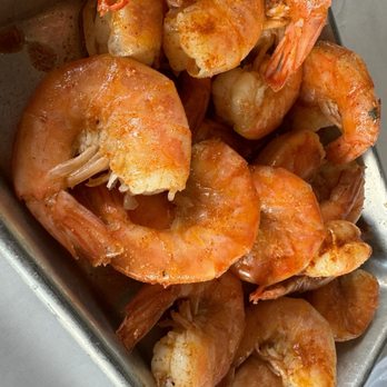 Crawfish Cafe - Shrimp Headless - is also deveined - Seafood Near Me - Houston, Texas