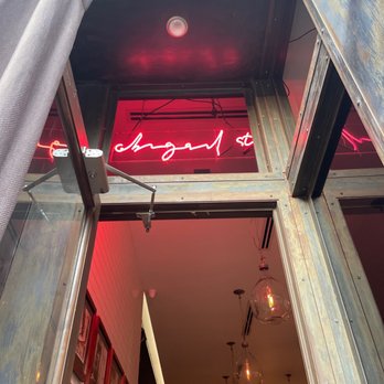 Abigail Street - The only sign outside. You will miss it if you are not paying attention. - Mediterranean Near Me - Cincinnati, Ohio