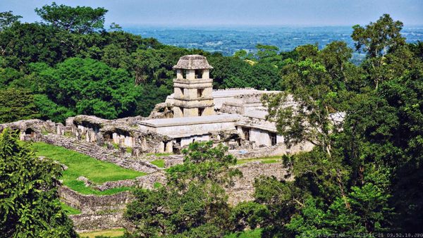 Palenque Temple of Inscriptions by null