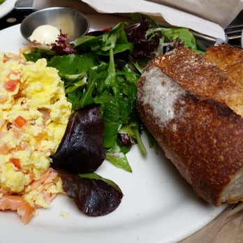 Urth Caffé-Pasadena - Salmon omelet. Soo good w avocados - Cafes Near Me - Pasadena, California