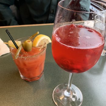 Lowell's Restaurant - Bloody Mary and Berry Bellini - American Near Me - Seattle, Washington Lowell's Restaurant - Bloody Mary and Berry Bellini - American Near Me - Seattle, Washington