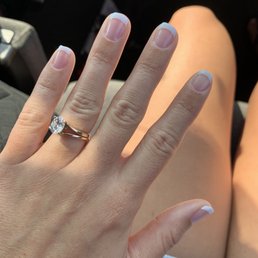 French manicure by Brian!