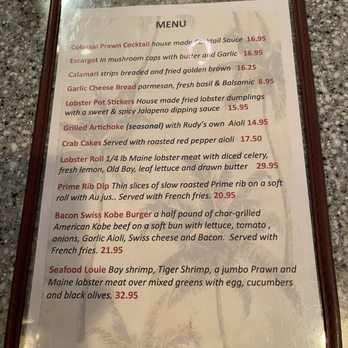 Rudys Hideaway - Menu - Rudy's Hideaway, Rancho Cordova, CA - March 6, 2025 - Seafood Near Me - Rancho Cordova, California Rudys Hideaway - Menu - Rudy's Hideaway, Rancho Cordova, CA - March 6, 2025 - Seafood Near Me - Rancho Cordova, California