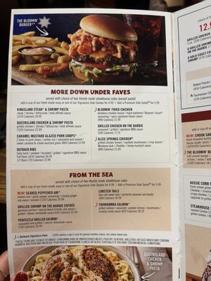 Menu photo 3 Outback Steakhouse Newport News, VA Menu photo 3 Outback Steakhouse Newport News, VA