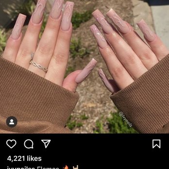 JN Nails Spa - What i wanted and showed as inspiration - Nail Salons Near Me - Elk Grove, California