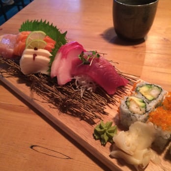Saku Sushi - Chefs 10 piece sashimi & dynamite roll lunch special - Sushi Bars Near Me - Toronto, Ontario Saku Sushi - Chefs 10 piece sashimi & dynamite roll lunch special - Sushi Bars Near Me - Toronto, Ontario
