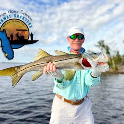 Conway Charters - A huge snook caught while fishing Cape Coral!