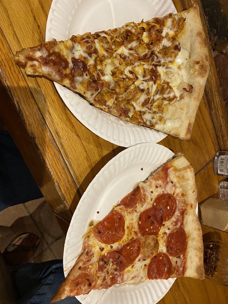 Food from Pinocchio's Pizzeria