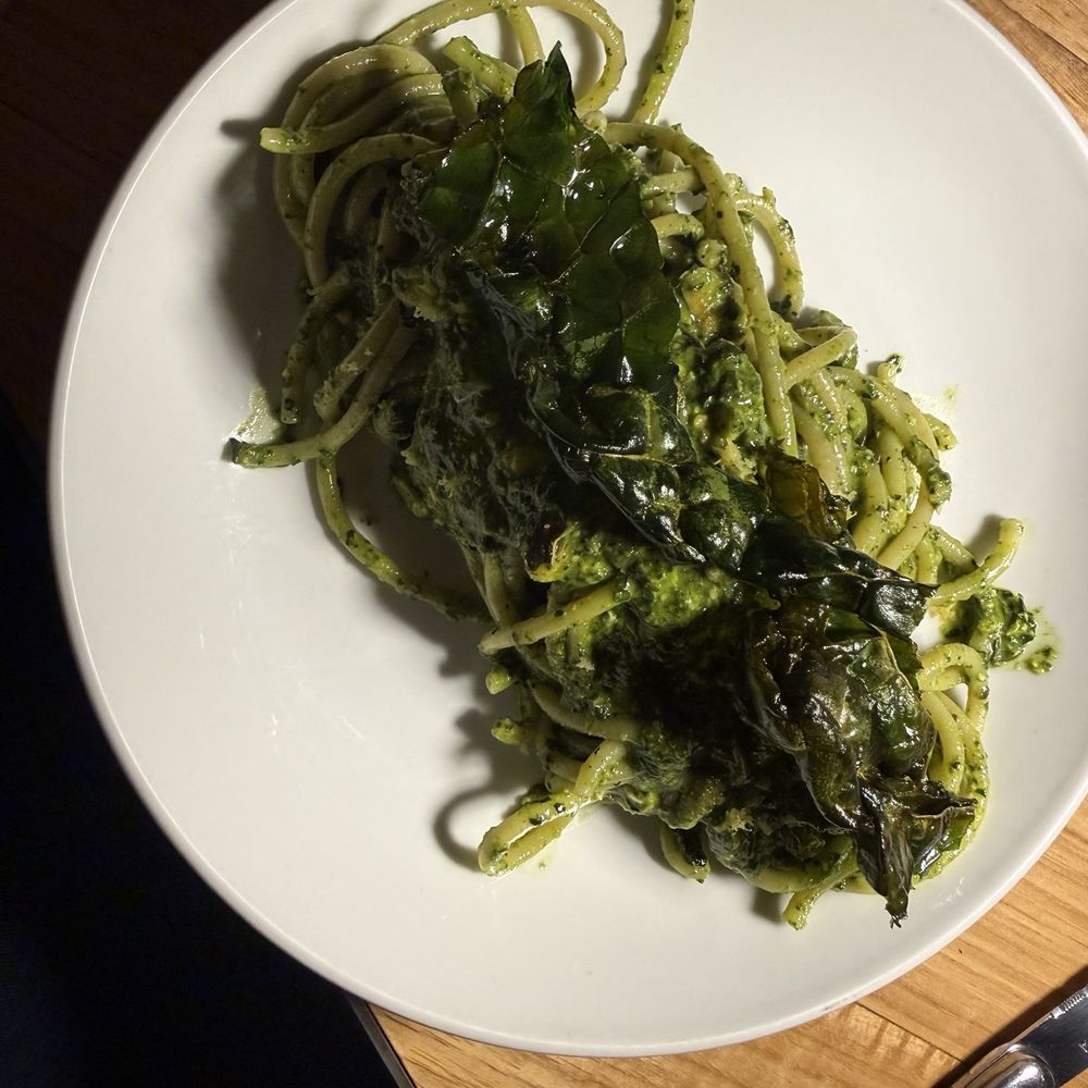 kale and nettle pasta