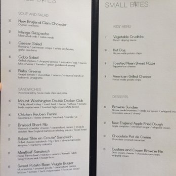 Rosebrook Bar - Restaurants Near Me - Carroll, New Hampshire