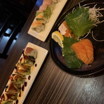 Sushiya - Rainbow Roll Geisha Roll Salmon Belly Sashimi - Sushi Bars Near Me - San Dimas, California Sushiya - Rainbow Roll Geisha Roll Salmon Belly Sashimi - Sushi Bars Near Me - San Dimas, California