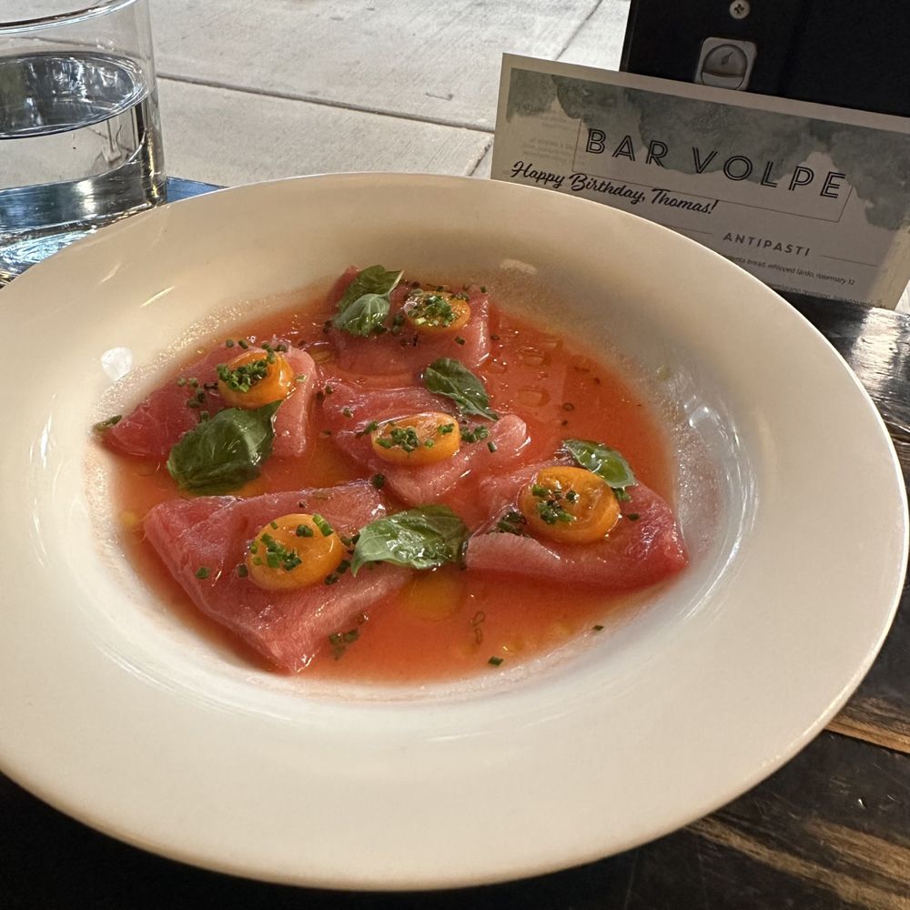 Bar Volpe - Crudo di Tonno - Italian Near Me - Boston, Massachusetts