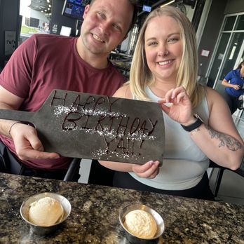 Topgolf - Birthday ice cream scoops - New American Near Me - Albuquerque, New Mexico