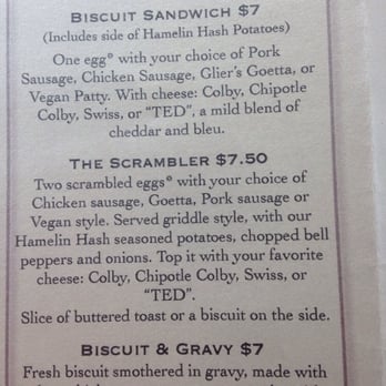 Piper's Soft Serve Bar - Part of the Breakfast menu. Awesome!! - Ice Cream & Frozen Yogurt Near Me - Covington, Kentucky