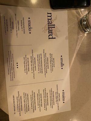 Menu photo 5 Mallard Washington, DC, DC