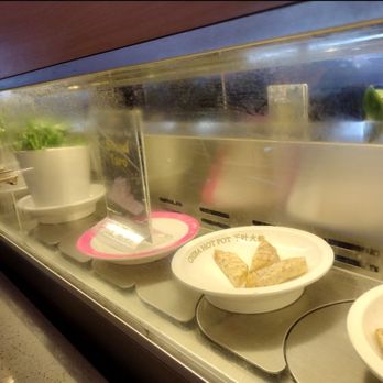 Chiba Hot Pot - The veggies are super fresh; so pretty that they look like live-plants going around the belt. - Hot Pot Near Me - Houston, Texas Chiba Hot Pot - The veggies are super fresh; so pretty that they look like live-plants going around the belt. - Hot Pot Near Me - Houston, Texas