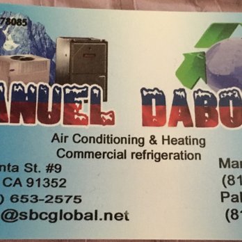 Daboub Air Conditioning & Heating - 10 Star Company 10:00 PM Saturday Night Came and fixed my A/C I highly recommend Manuel! He's installed 3 new Units for us.My house is next - Heating & Air Conditioning/HVAC Near Me - Sun Valley, California Daboub Air Conditioning & Heating - 10 Star Company 10:00 PM Saturday Night Came and fixed my A/C I highly recommend Manuel! He's installed 3 new Units for us.My house is next - Heating & Air Conditioning/HVAC Near Me - Sun Valley, California