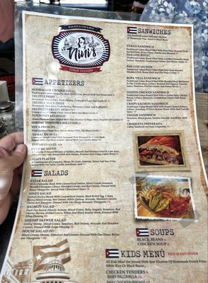 Menu photo 1 Nini’s Cuban Sebastian, FL Menu photo 1 Nini’s Cuban Sebastian, FL