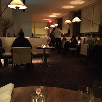Perry St - Interior at night. - New American Near Me - New York, New York