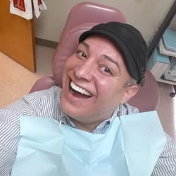 Eugene J Sheedy, DDS - Getting my teeth cleaned!