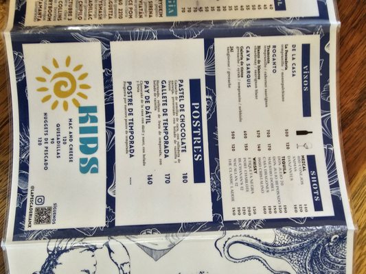 Menu photo 2 La Pescadaria MX Ensenada, BCN