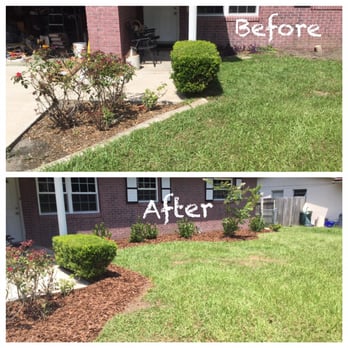 Advanced Lawn Technology - before and after - Landscaping Near Me Advanced Lawn Technology - before and after - Landscaping Near Me
