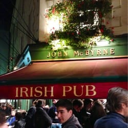 John Mc Byrne - Thursday night crowd.