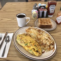 Howell Coney Island - This unique omelet is soooooo good. American dining with a Greek flare. Why go anywhere else? I love the food!