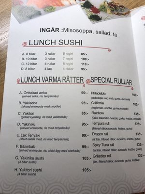 Menu photo 1 Matsu Stockholm, AB Menu photo 1 Matsu Stockholm, AB