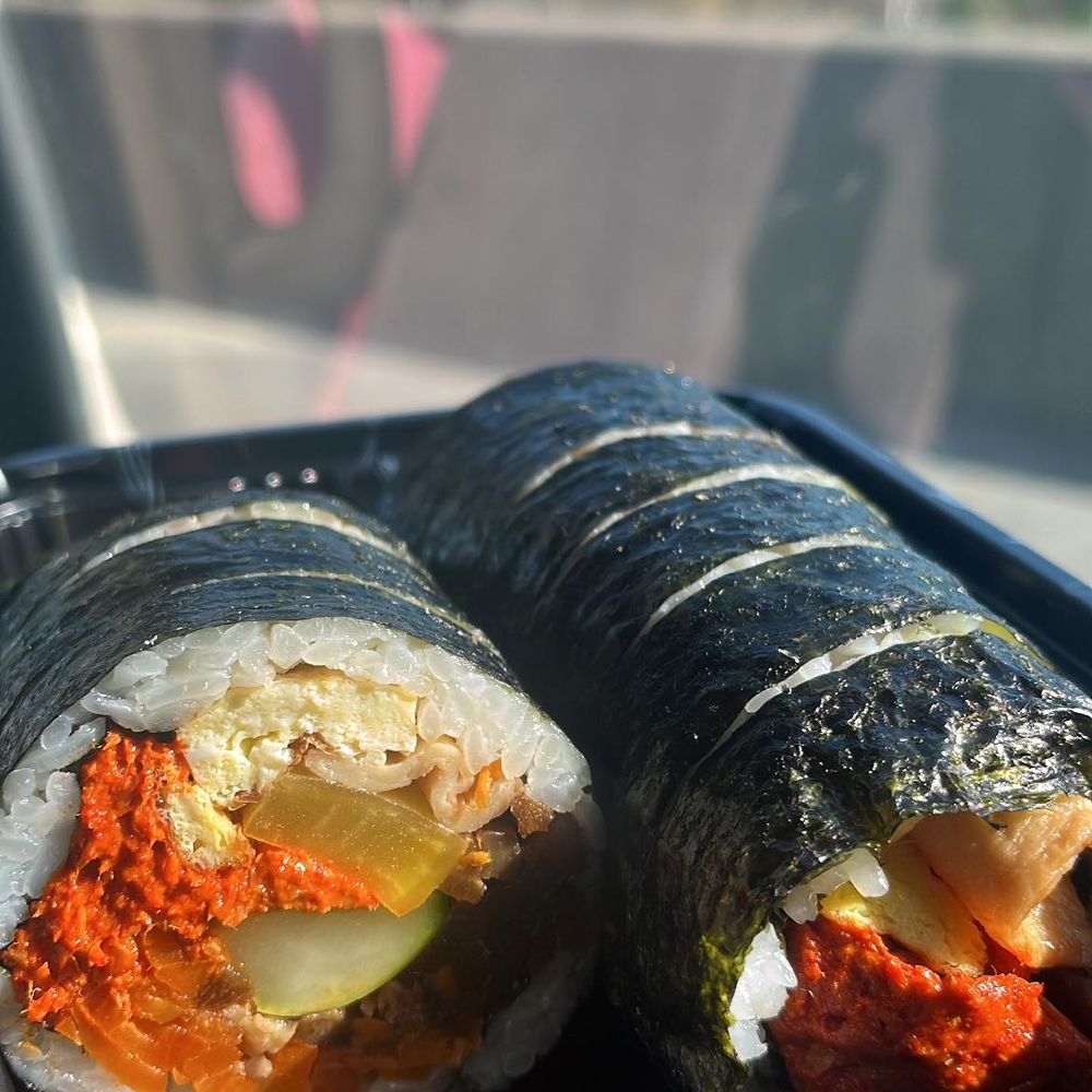 Rolly Kimbab - spicy tuna kimbap - Korean Near Me - Bayside, New York