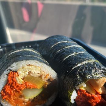 Rolly Kimbab - spicy tuna kimbap - Korean Near Me - Bayside, New York